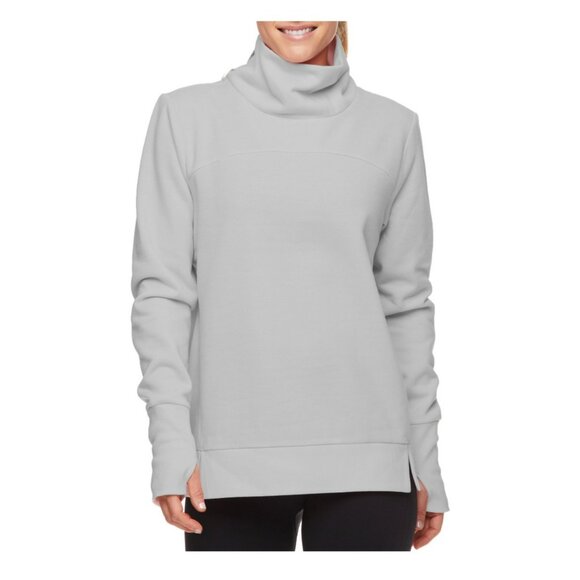 Avia Women’s Herringbone Pullover – Athleisure Soft Cowl Neck Size Small Classic - Picture 2 of 5